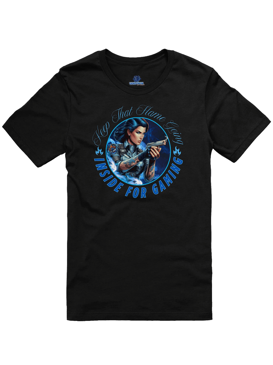 VDG "Flame Crew" Femme Fatale Gaming Tee product image (4)