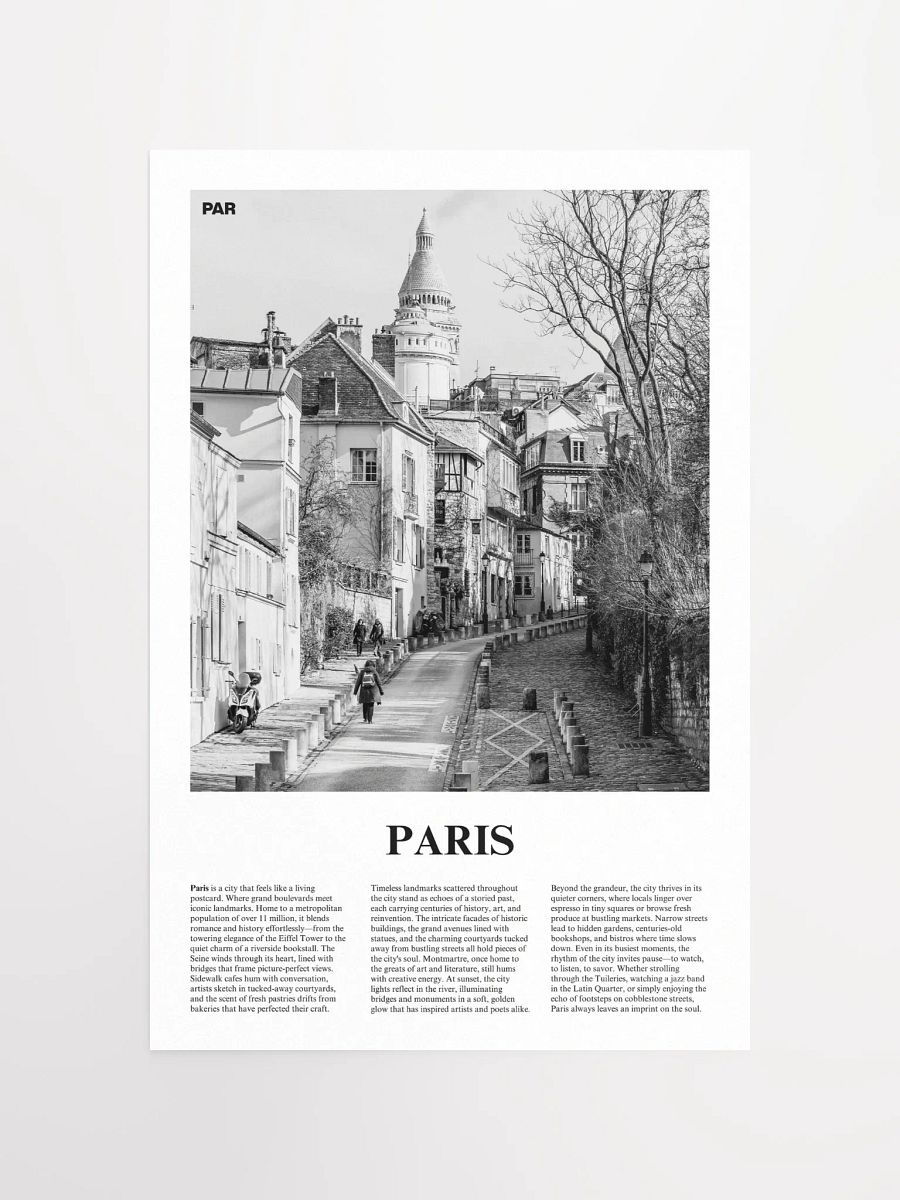 Paris 06 Newspaper Poster product image (11)