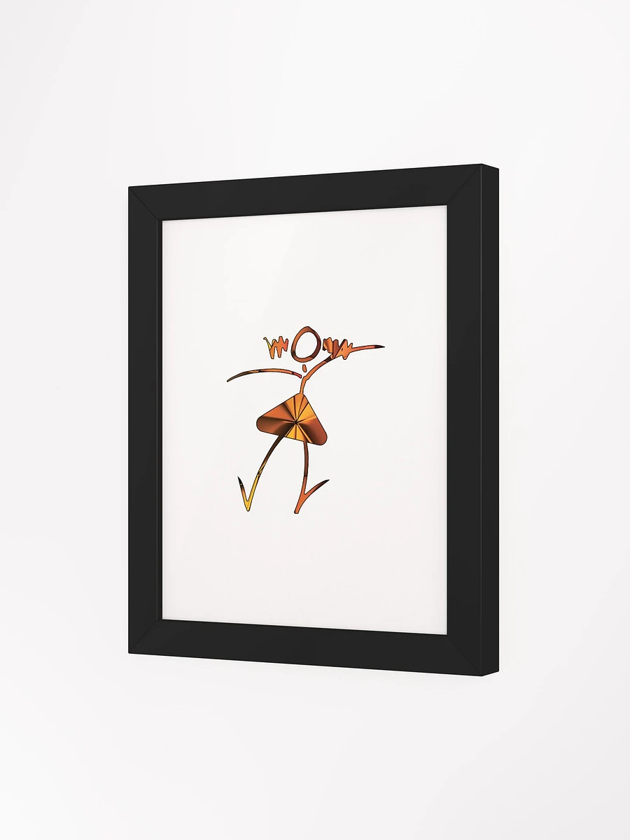 Dancing Gold WOW: Framed Art Poster product image (15)