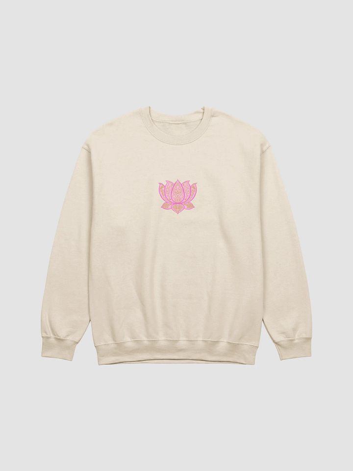 Golden Lotus Crewneck Sweatshirt product image (1)