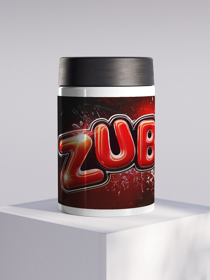 Zubstep Splatter Stainless Steel Koozie product image (1)