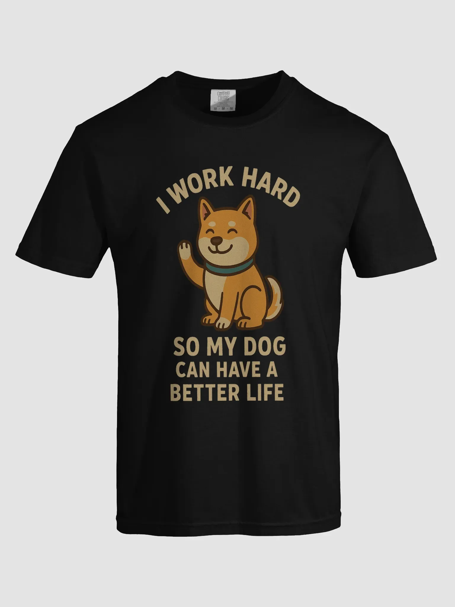 I Work Hard -Dog product image (5)