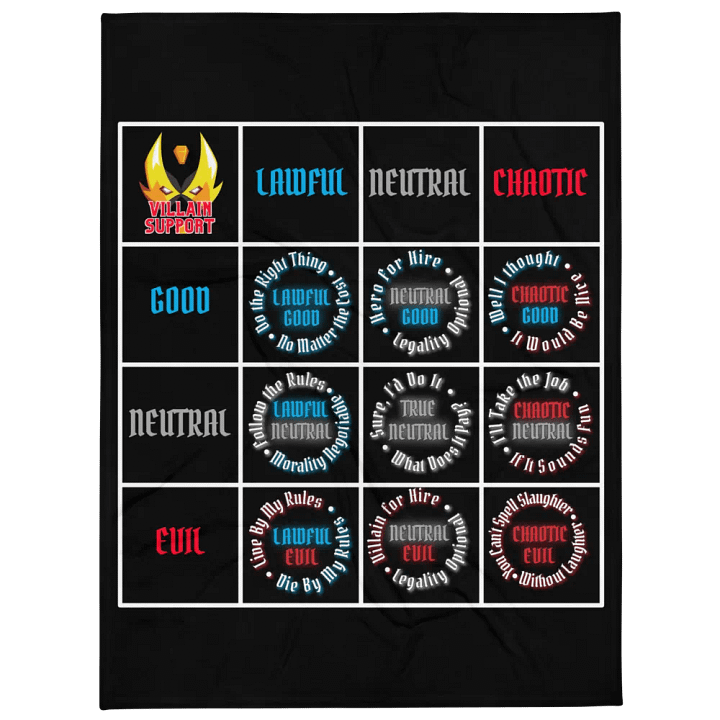 ALIGNMENT CHART BLANKET product image (2)