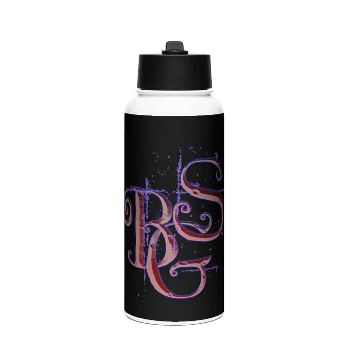 Stainless Steel Water Bottle with a Straw Lid product image (1)