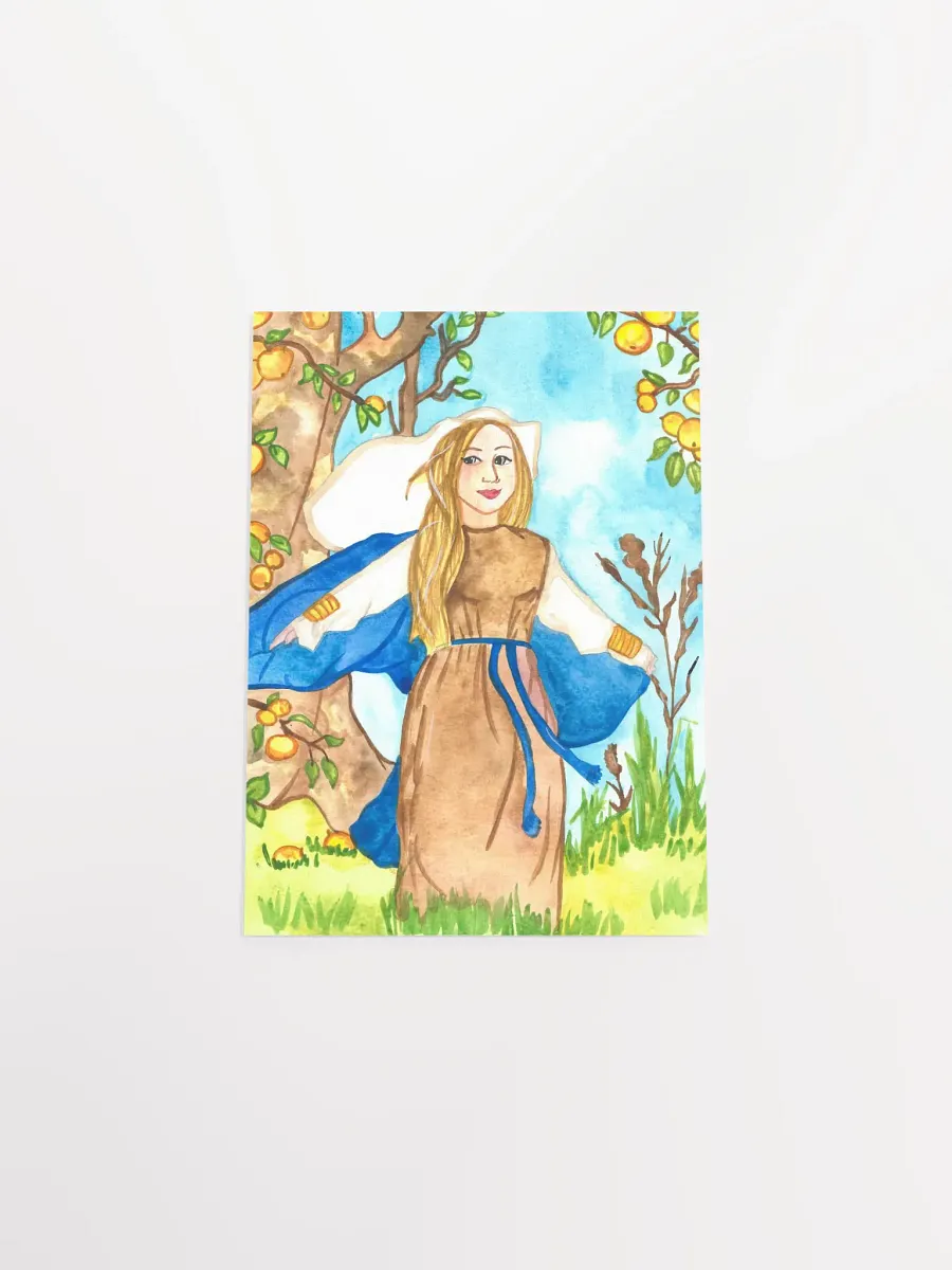 Sáule And The Golden Apples Art Print product image (10)