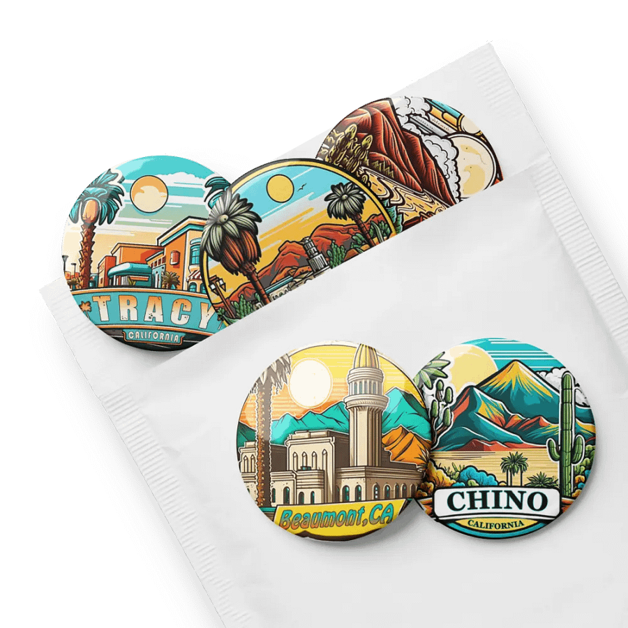 California's Hidden Gems - Set Of 5 Pins product image (8)