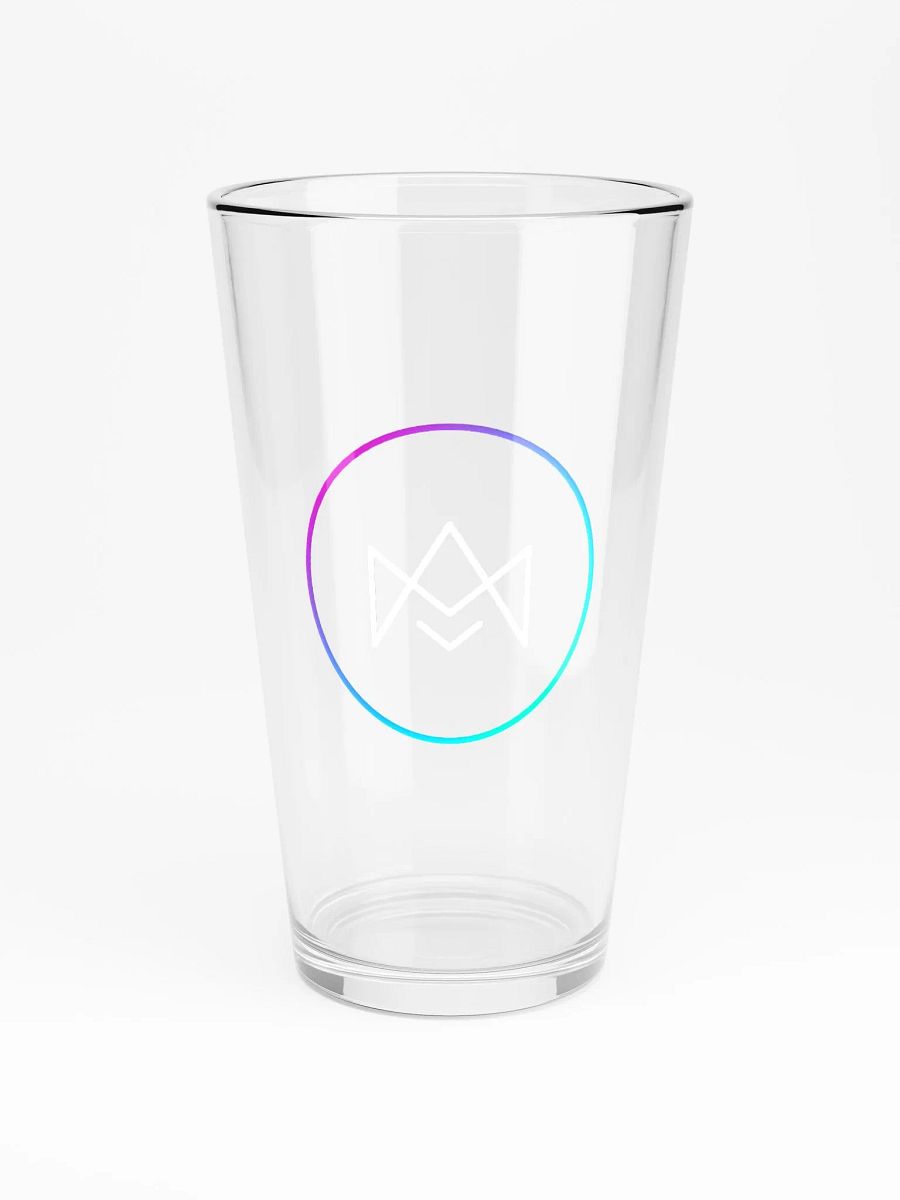 MayLouuu Logo Pint Glass (white) product image (3)