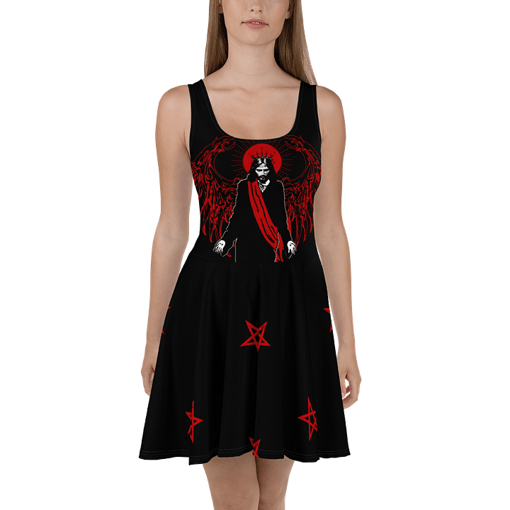 Morningstar All-Over Print Skater Dress product image (2)