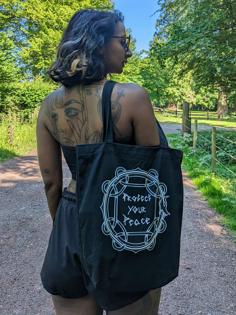 Protect your Peace Jörmungandr Econscious Tote Bag product image (1)