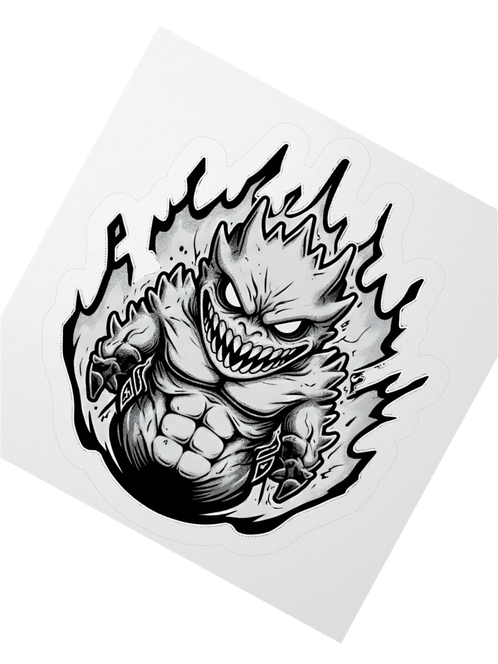 "Epic AI" Minimal Logo Sticker (Limited Edition) product image (5)
