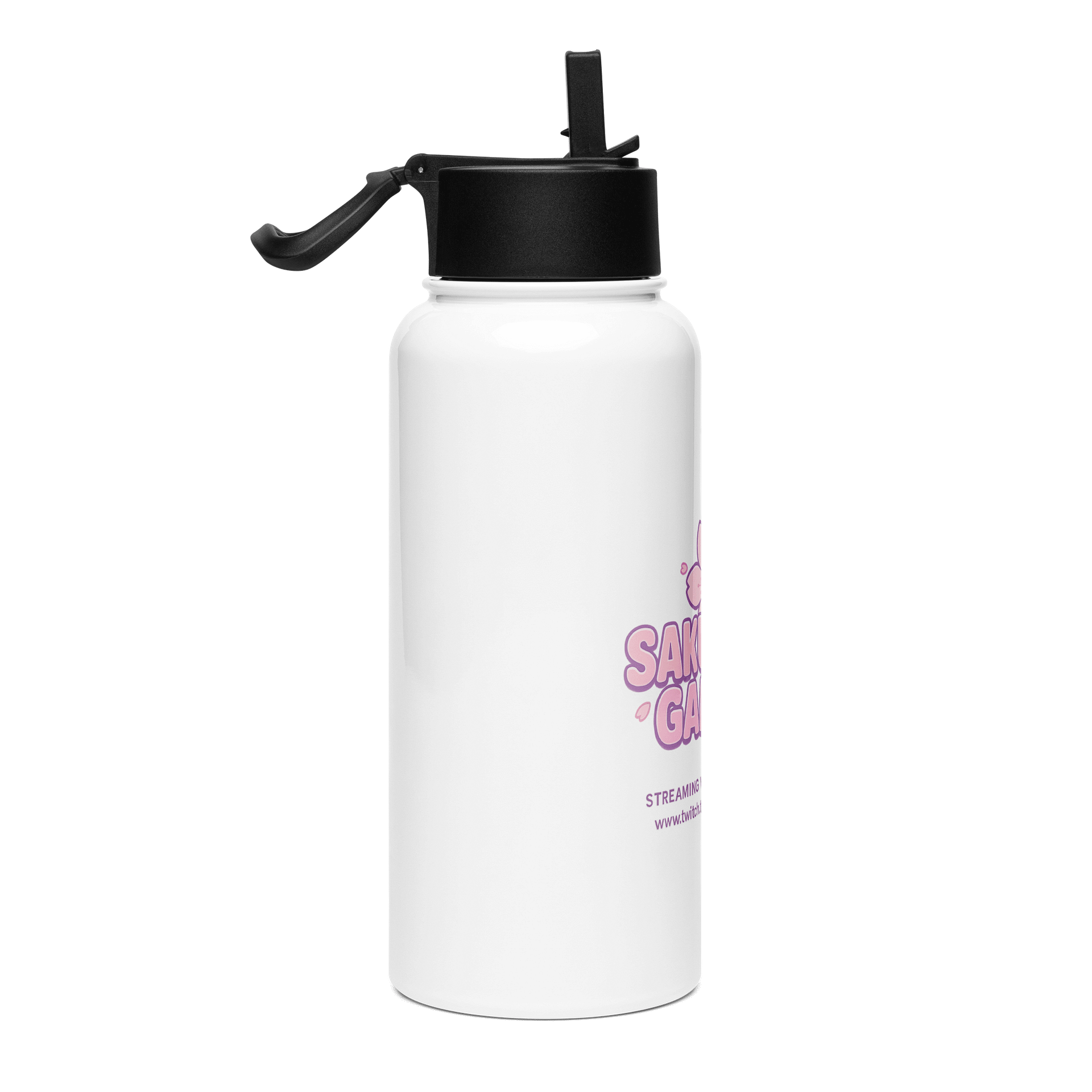 Stainless Steel Water Bottle with a Straw Lid product image (4)