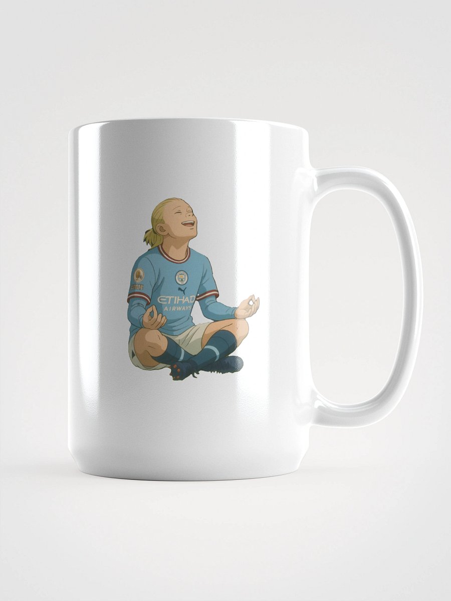 Glossy Mug - Erling Haaland Goal Celebration - Manchester City (Various Colours) product image (1)