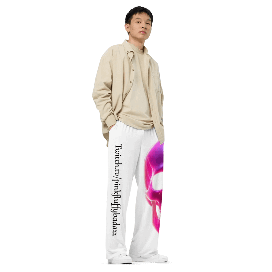 Skull Unisex Wide-Leg Pants product image (4)