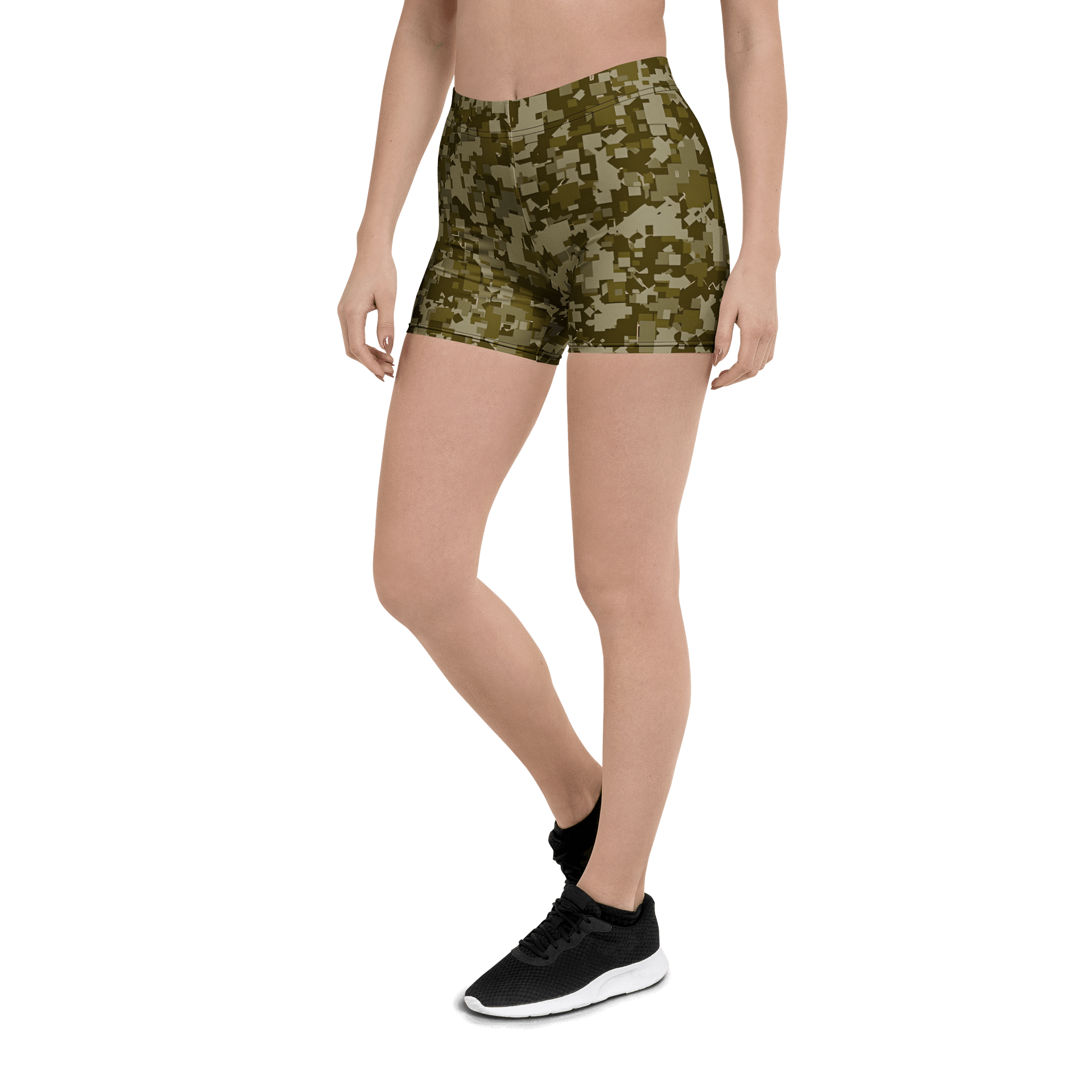 Pixelated Jungle All-Over Shorts product image (6)