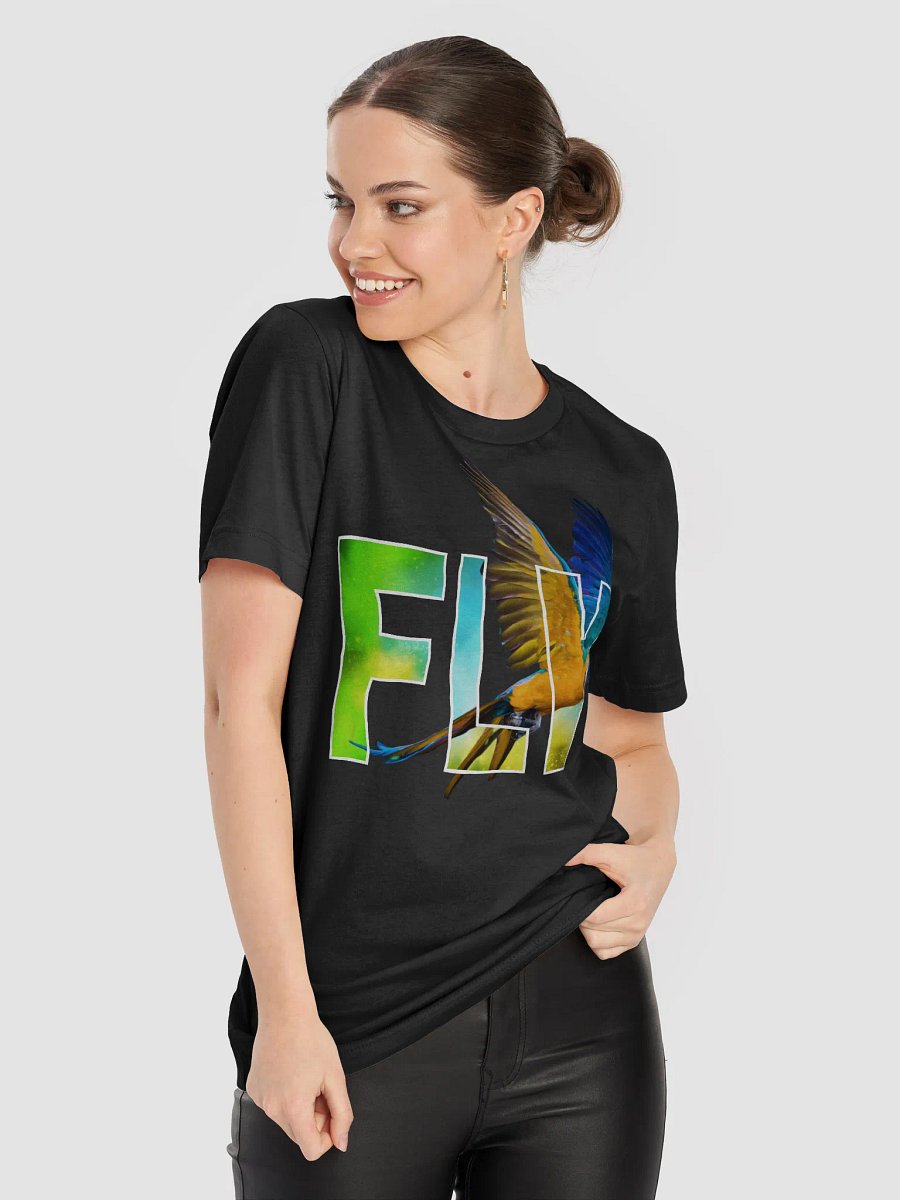 Fly Free Parrot T-Shirt product image (8)