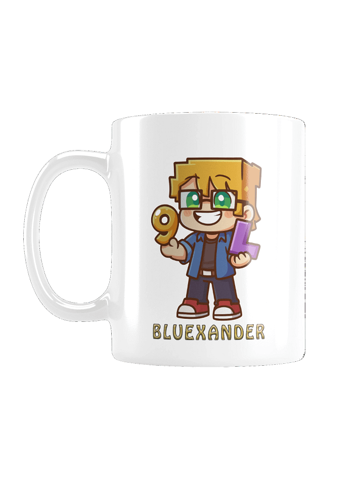 9LS4 BlueXander White Glossy Mug product image (3)