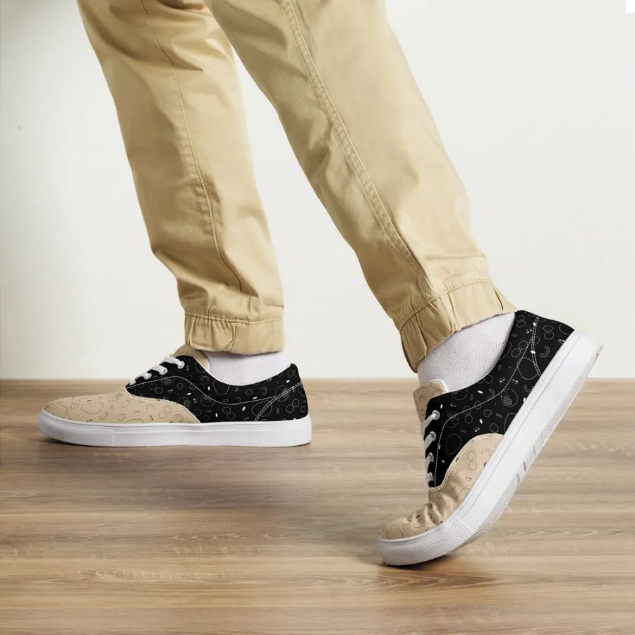 Artwomble SAR Men's Lace-up Shoes - Black & Tan product image (4)