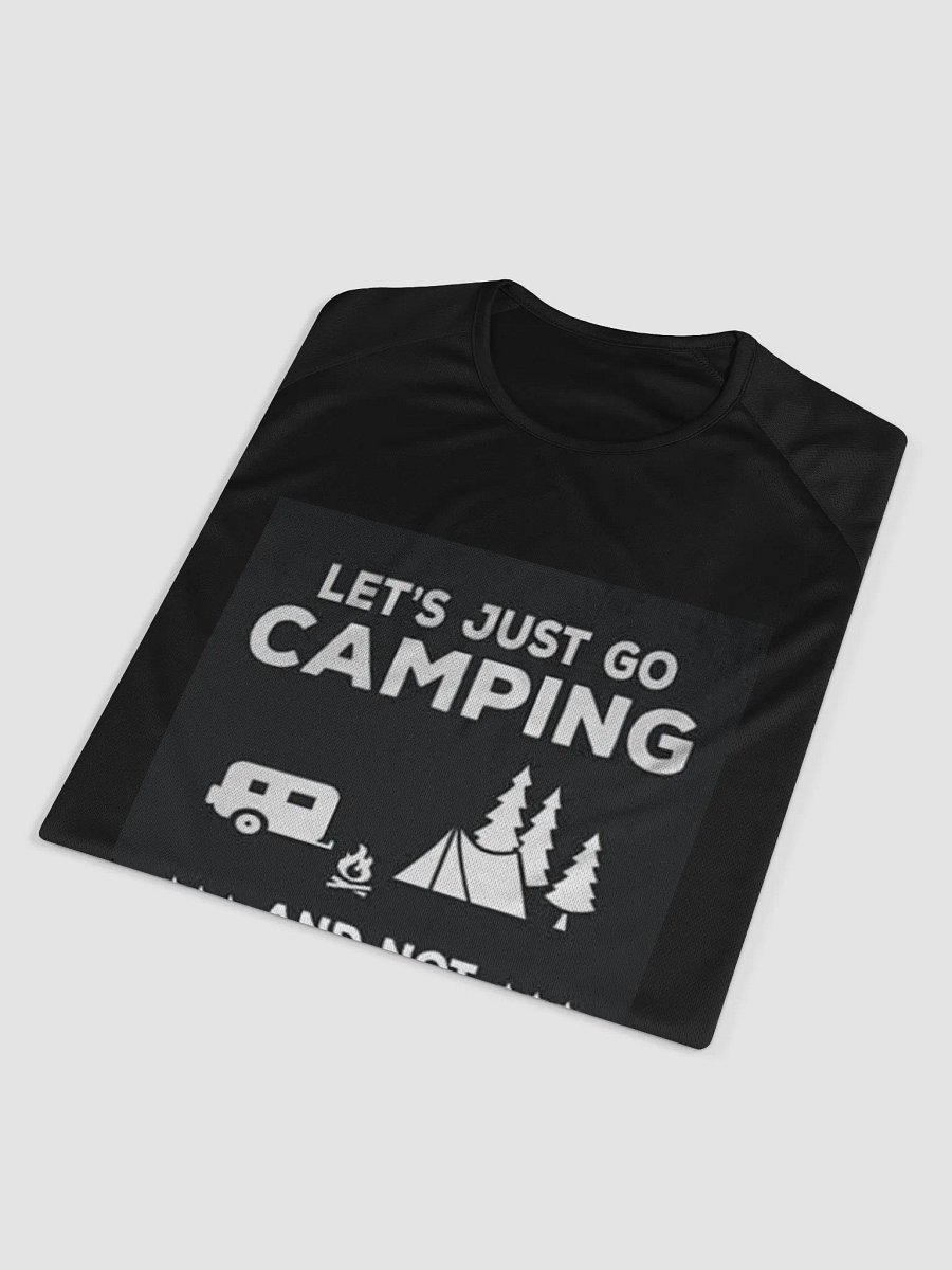 Lets Go Camping T-Shirt Black (Unisex) product image (4)