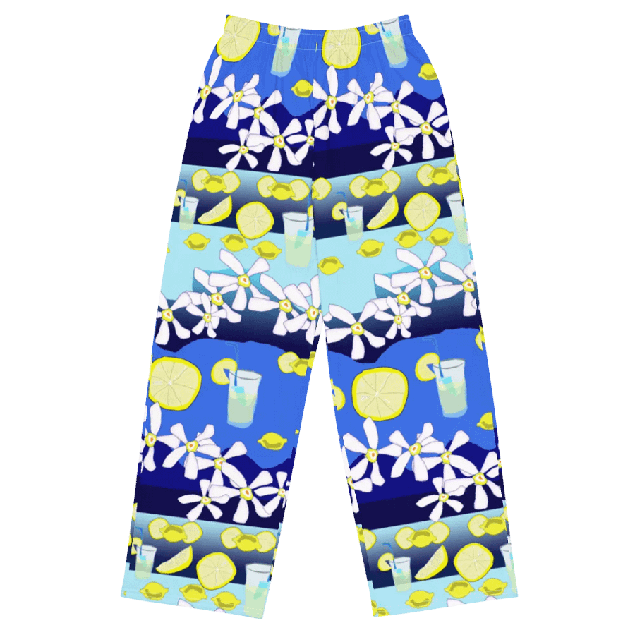 Lemonade Pattern Wideleg Pants product image (2)