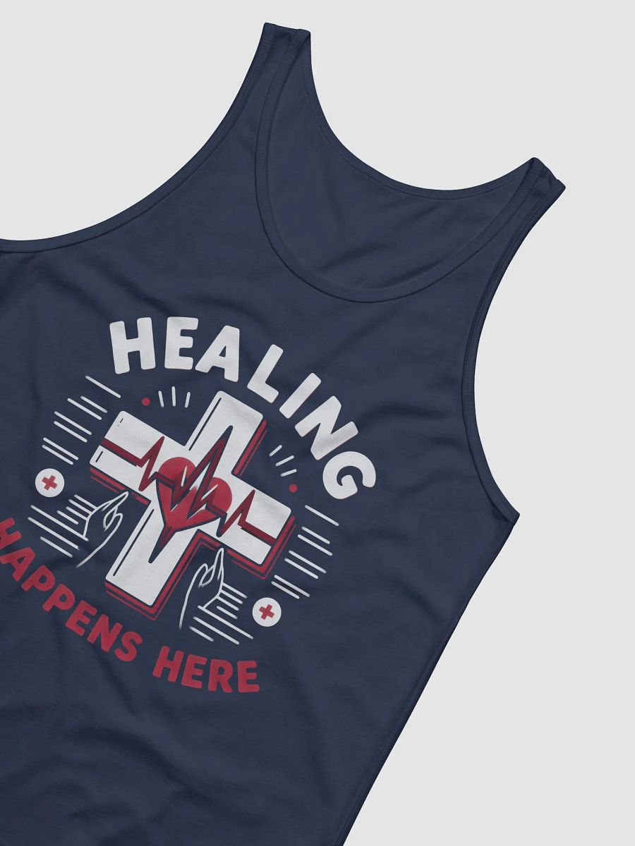 Medical Healing cross Heartbeat Tank product image (24)