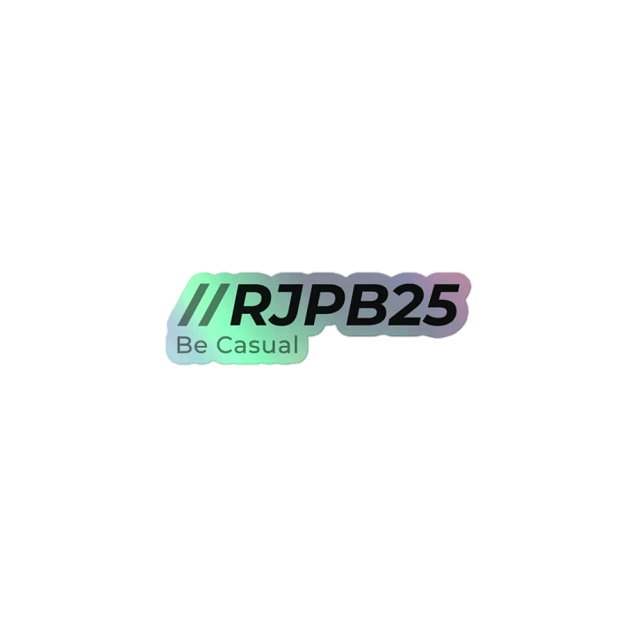 Classic RJPB25 - Be Casual Sticker product image (1)