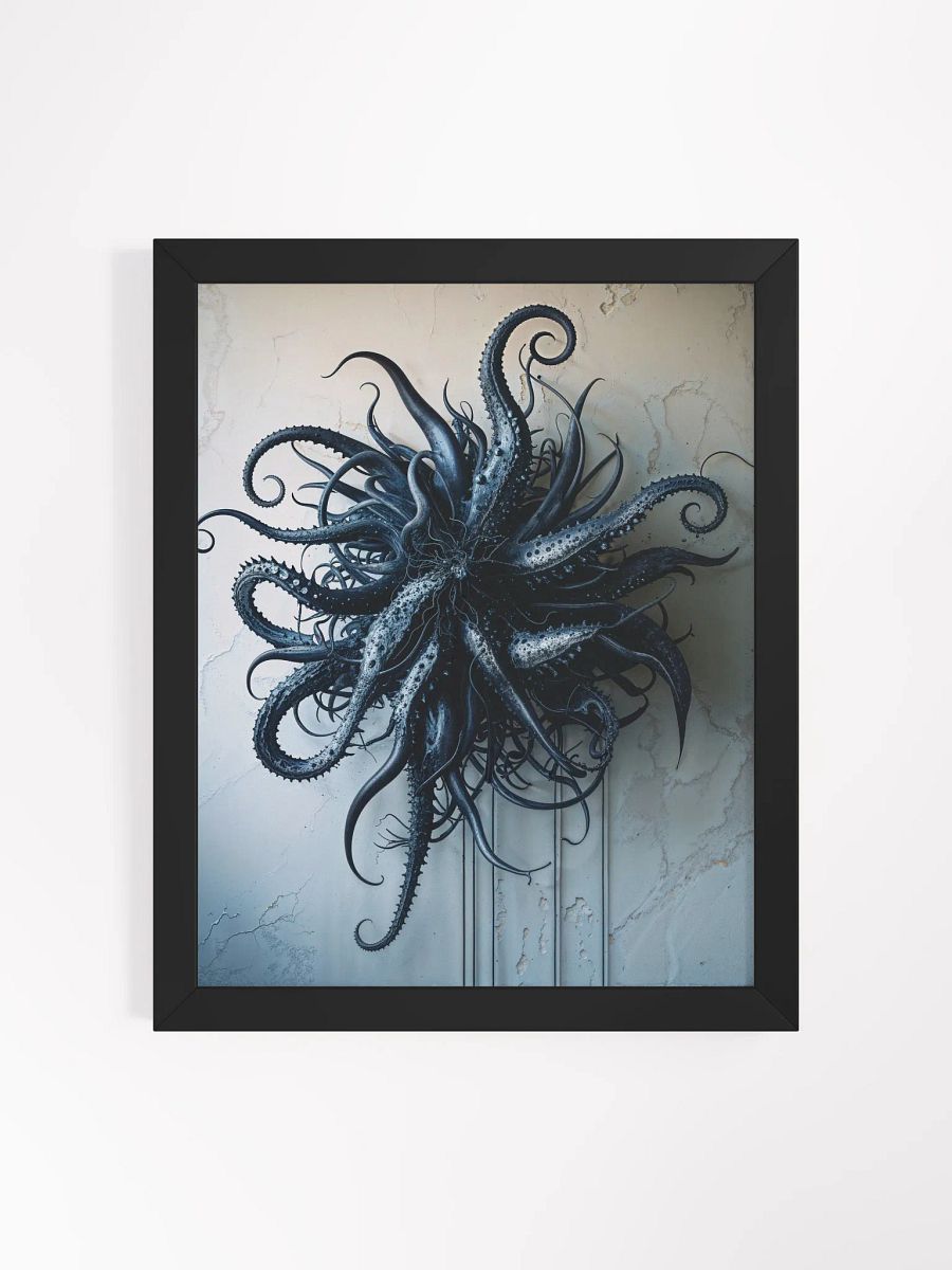 The Crawling Wall Framed Print product image (2)