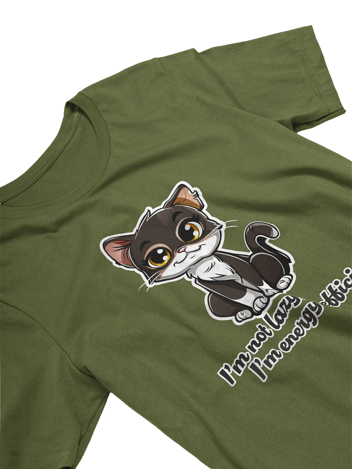 Energy Efficient Cat T-Shirt product image (2)