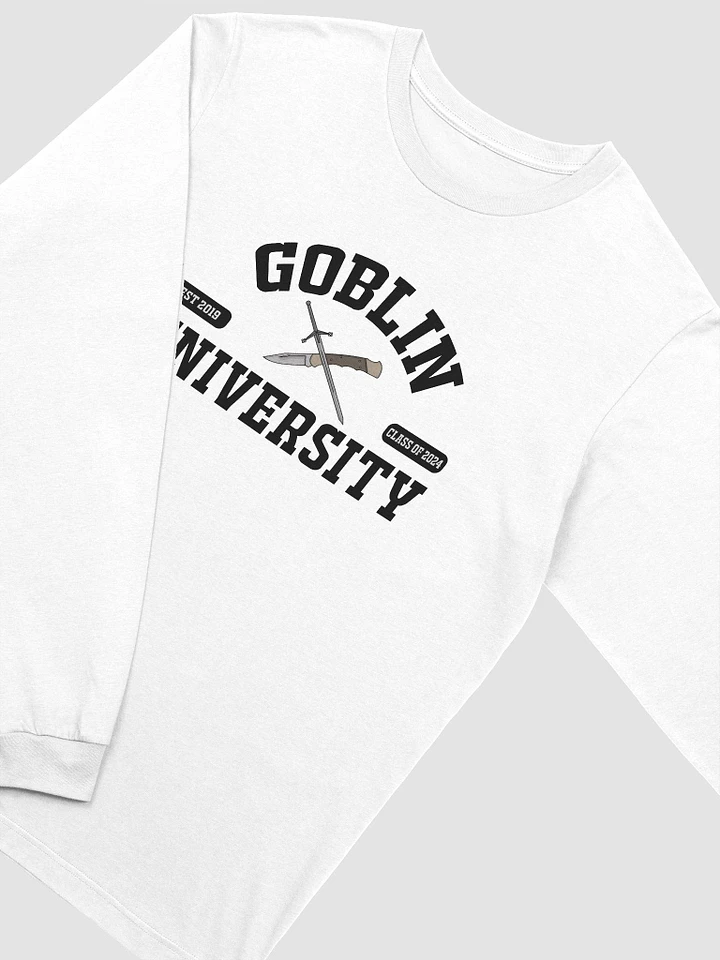 Goblin University Long Sleeve Black product image (61)