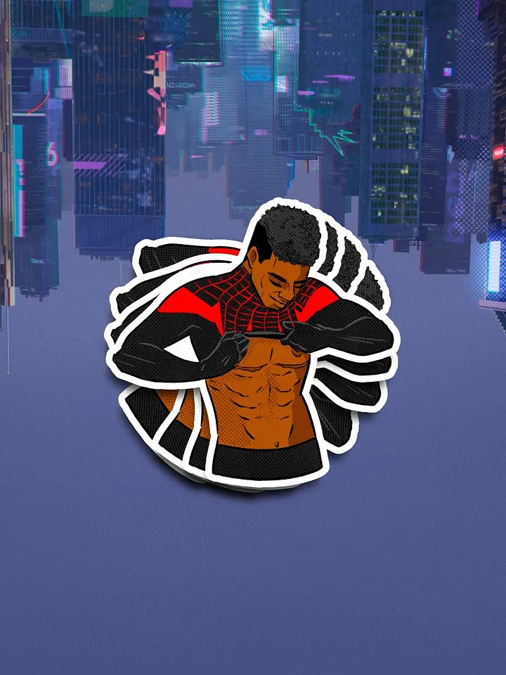 Transmasc Spider Boy Sticker product image (2)