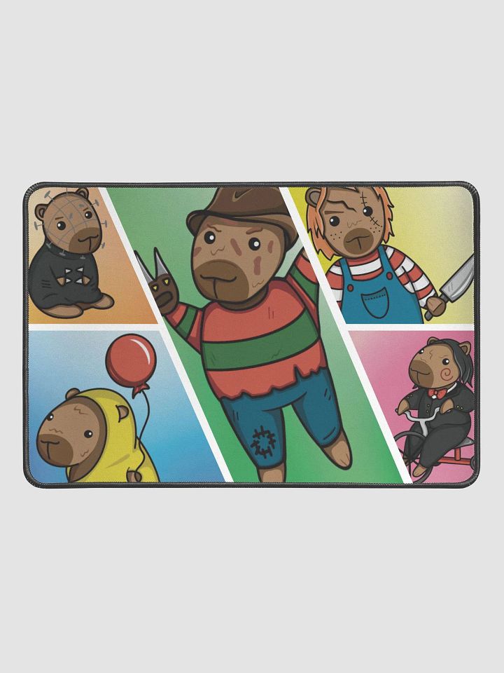 Capy Crew 12x18 Desk Mat product image (1)