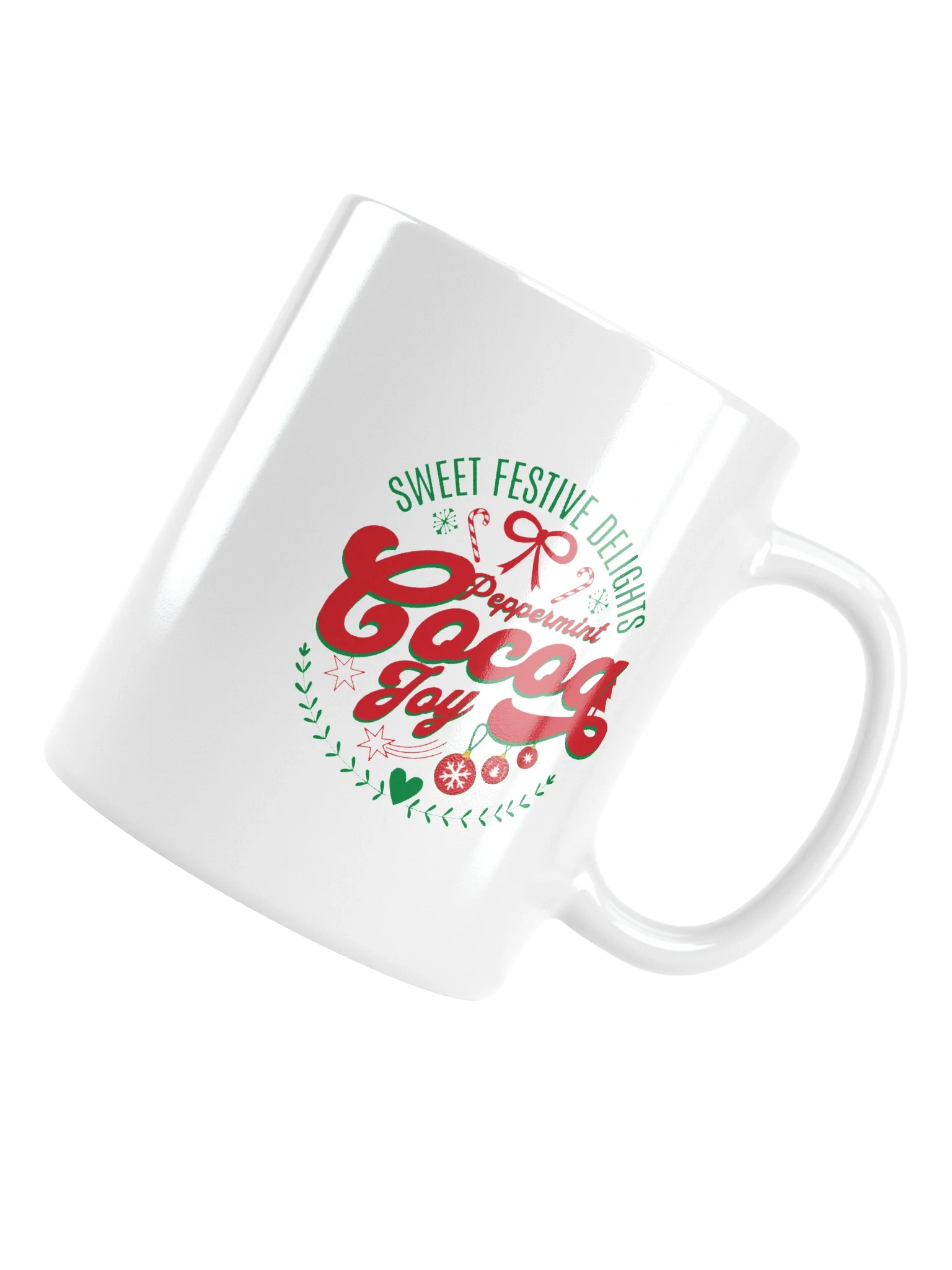 Cozy Up with a Peppermint Cocoa Joy Coffee Mug This Winter product image (13)