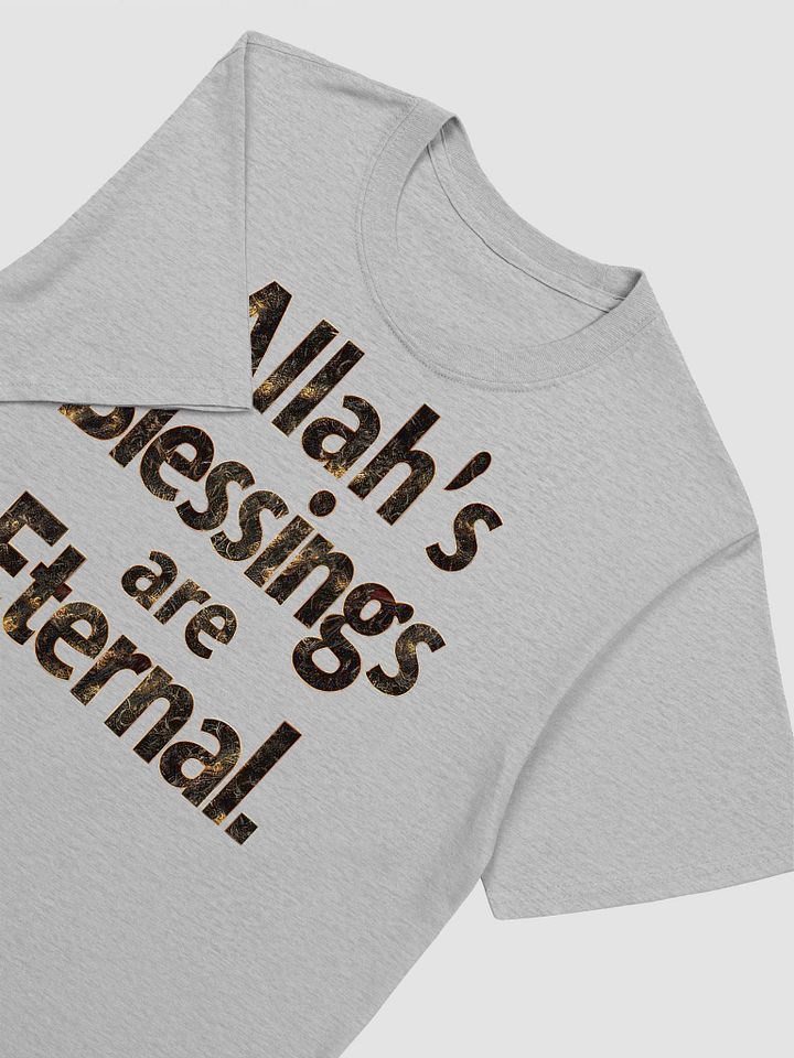 Allah's Blessings Are Eternal Sparkle Tee product image (2)