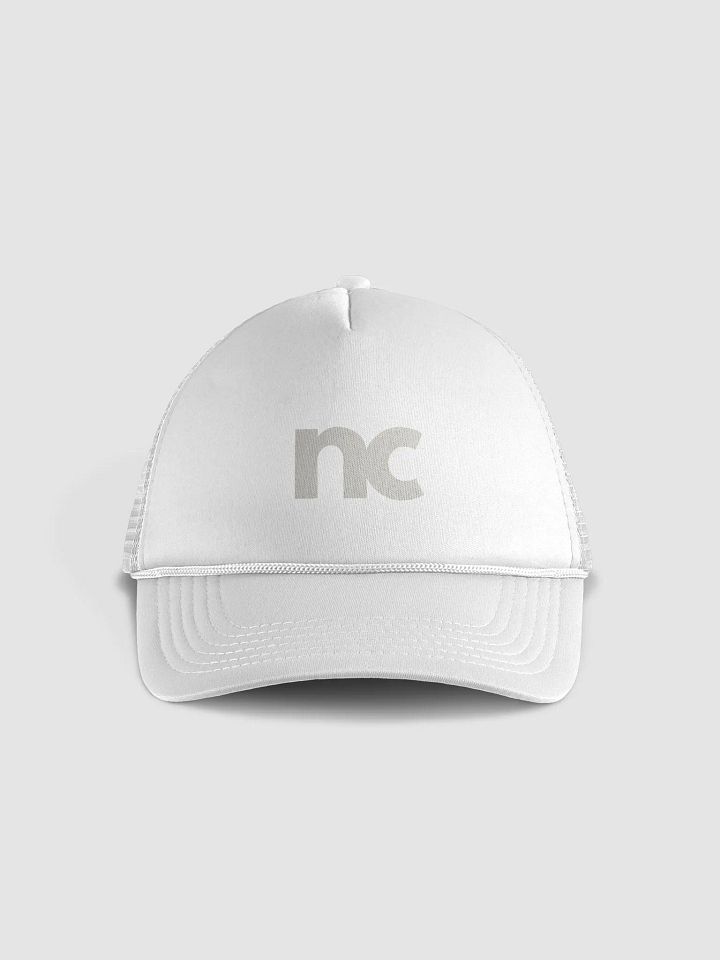 Neon Cab Trucker Hat White product image (1)