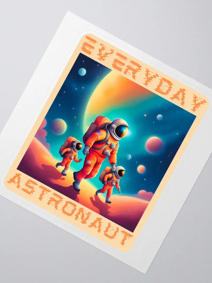 Everyday Astronaut Taking Kids to School Stickers product image (2)