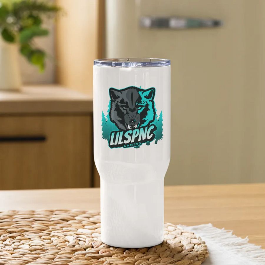 Fierce Wolf Gaming Travel Mug product image (9)