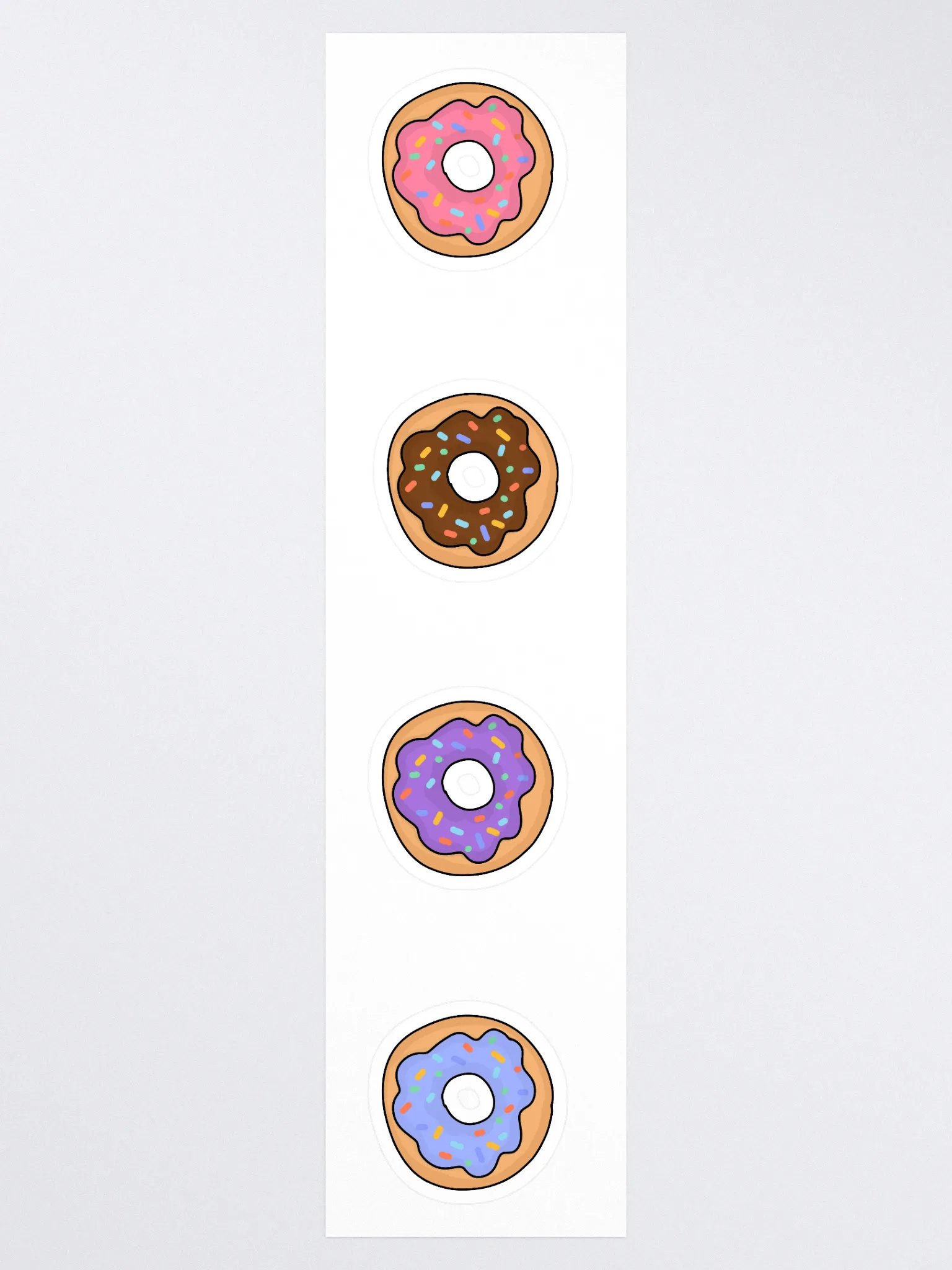 Donut Delight Kiss Cut Stickers Set product image (3)