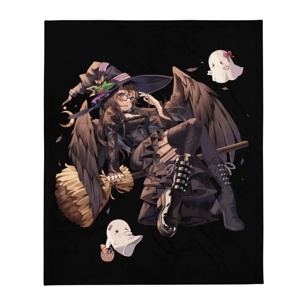 Halloween Broom Ride Blanket product image (1)