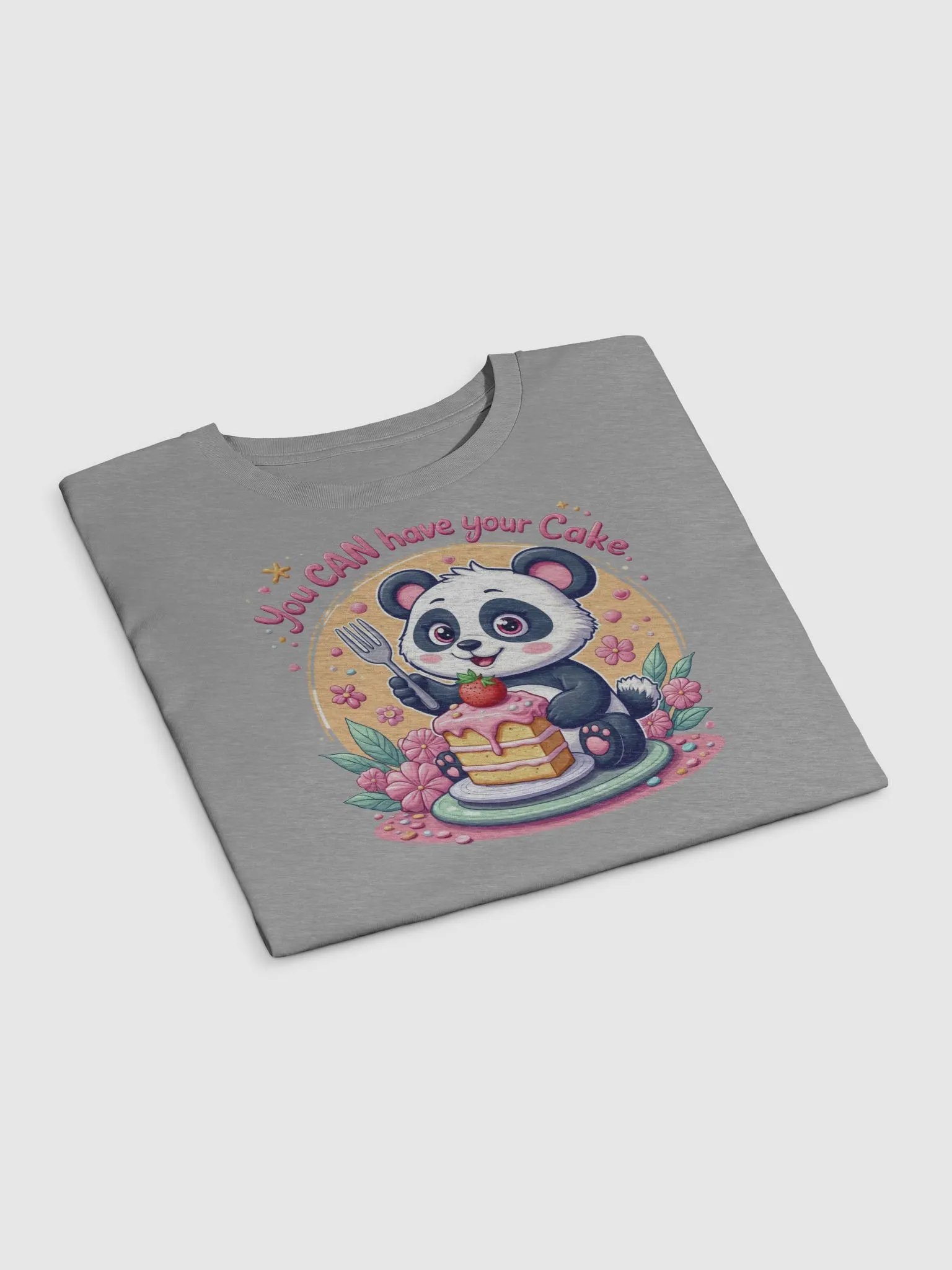 Adorable Panda Cake Crop Top product image (19)
