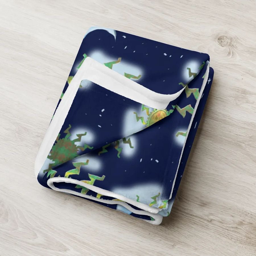 Antique Sun and Moon Throw Blanket product image (18)