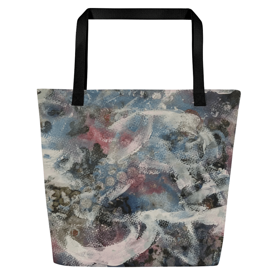 Flourish with Blue Tote Bag product image (1)
