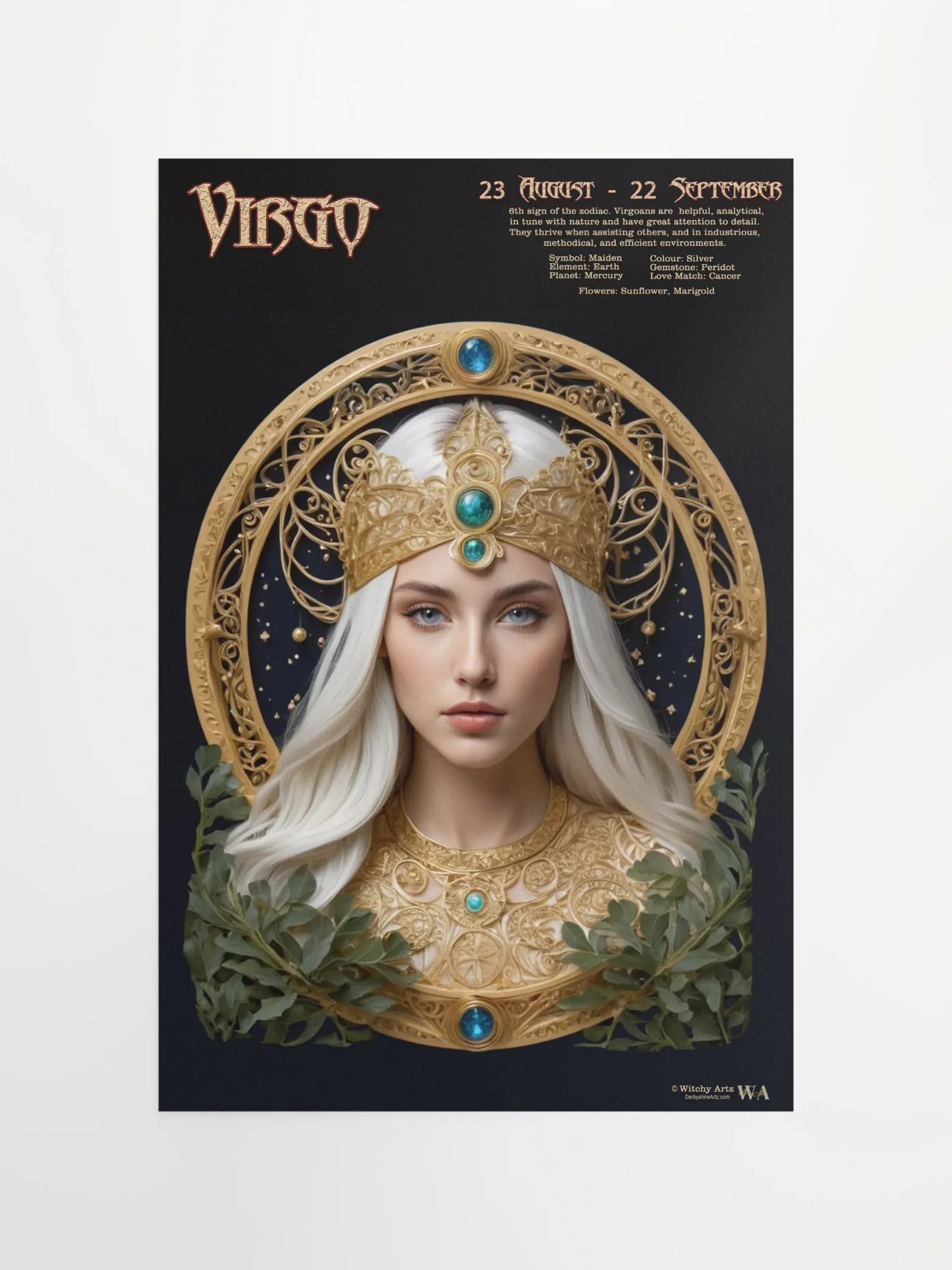 Western Zodiac Poster - VIRGO product image (11)