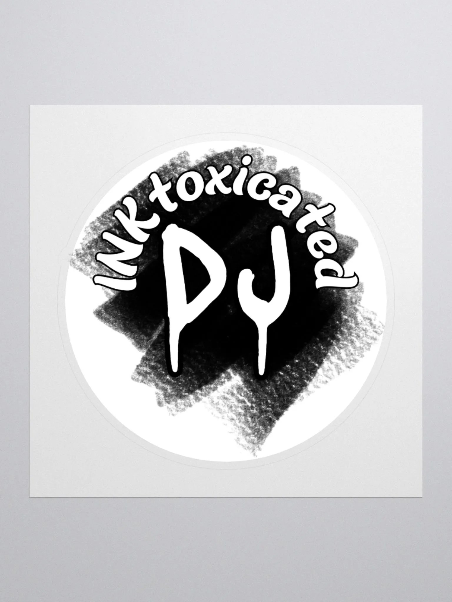 INKtoxication Logo Stickers product image (2)