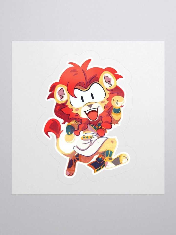 Ah'Lina (male) Happy Sticker product image (1)