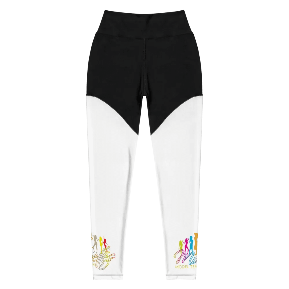 MOETTES PASSION LEGGINGS BLK & WHT (MODEL TEAM EDITION) product image (4)
