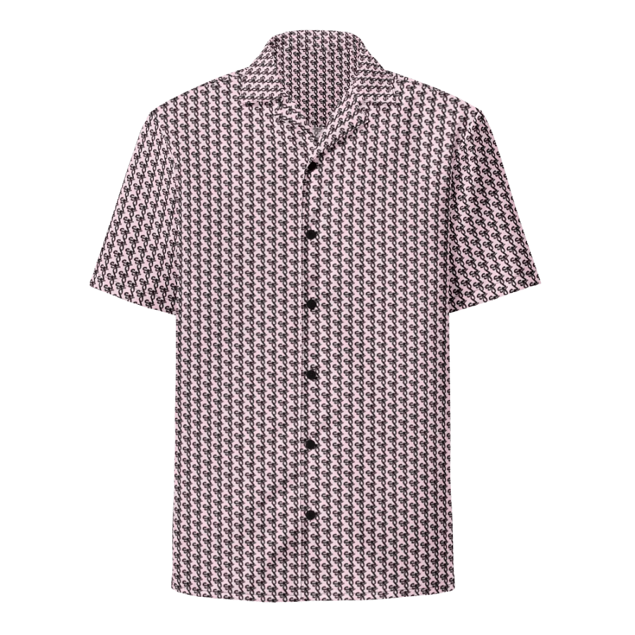 Syn-Stripe Pink/Black Button Up product image (4)