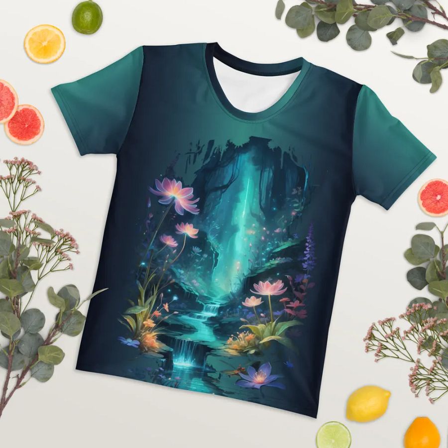 Fantasy Forest All Over Print T-shirt product image (7)