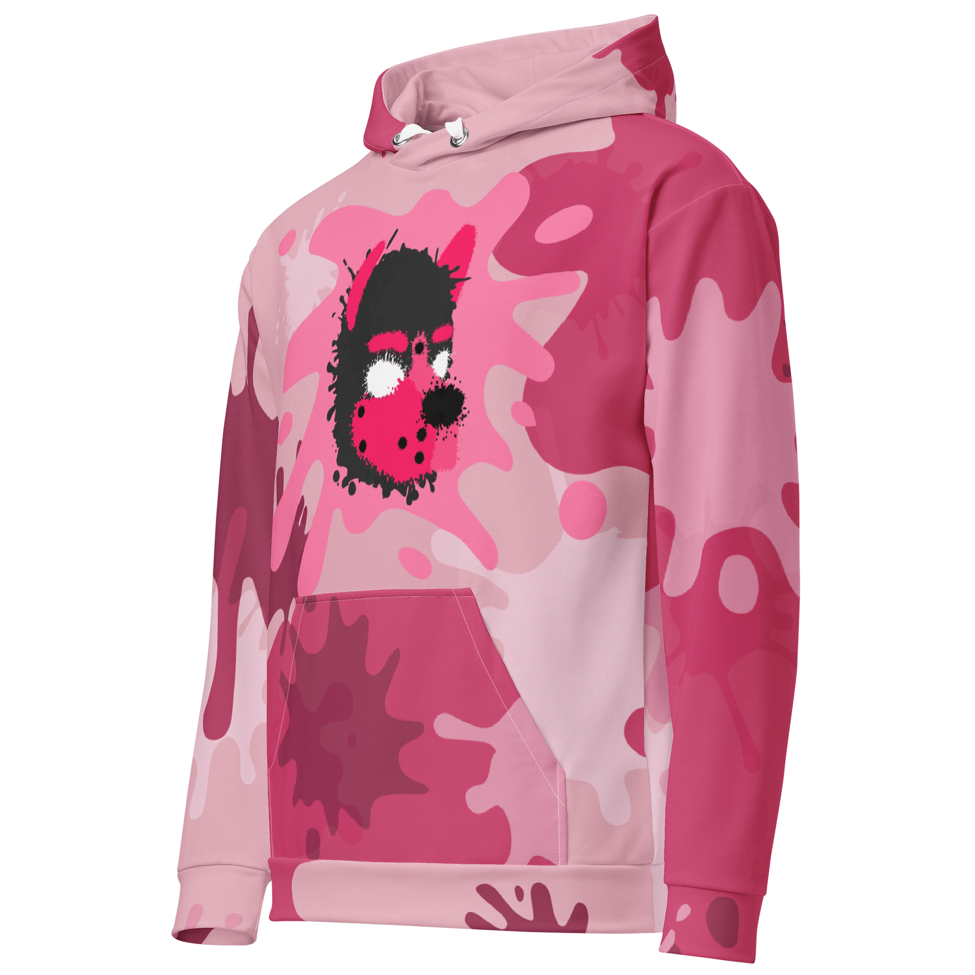 Chaos Splatter Hoodie - Hot Pink product image (3)