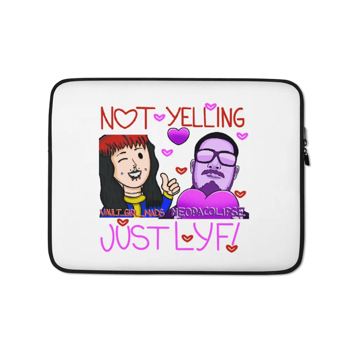 Not Yelling Laptop Sleeve product image (1)