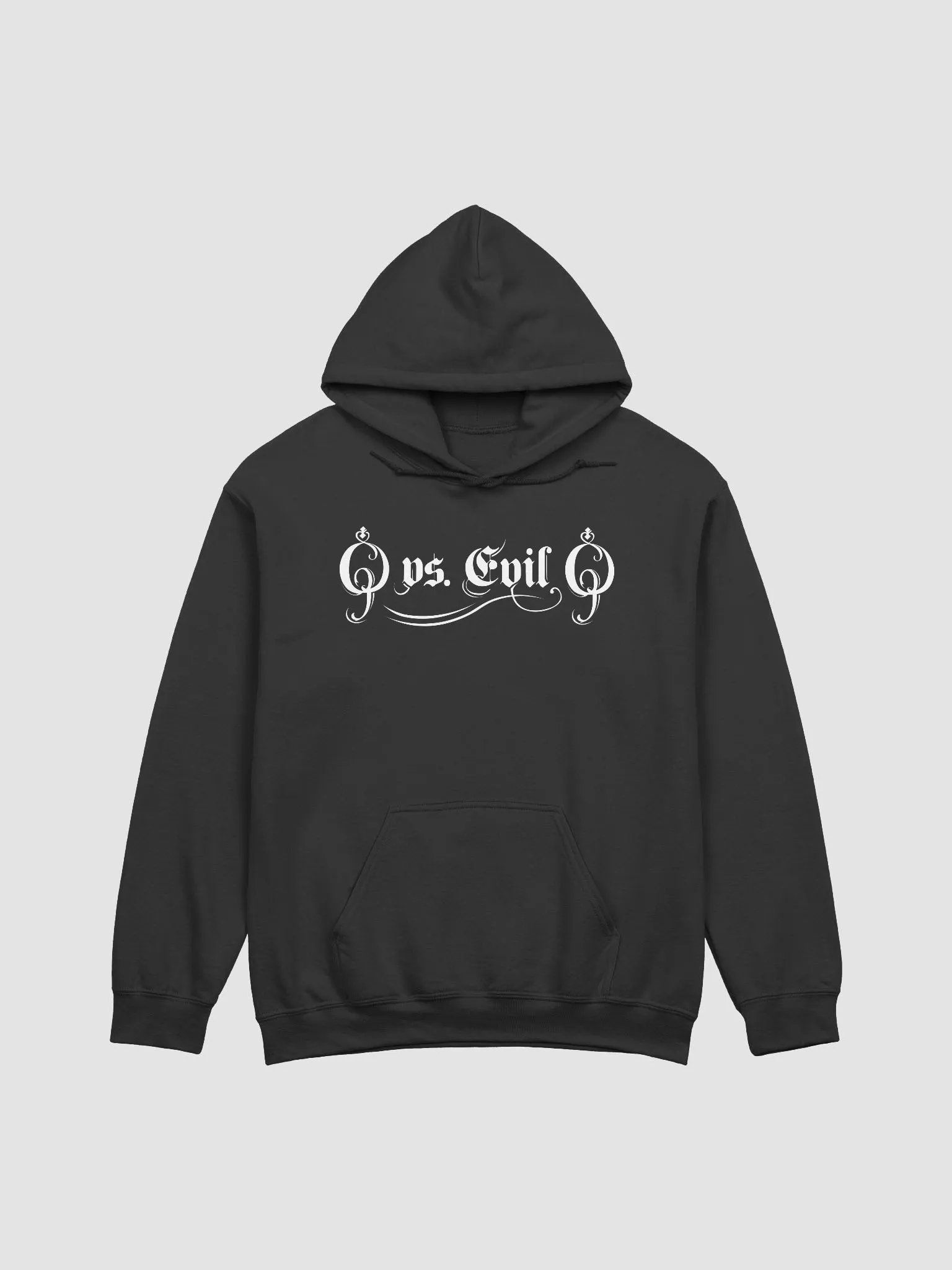 Q vs. Evil Q Tattoo Hoodie product image (4)