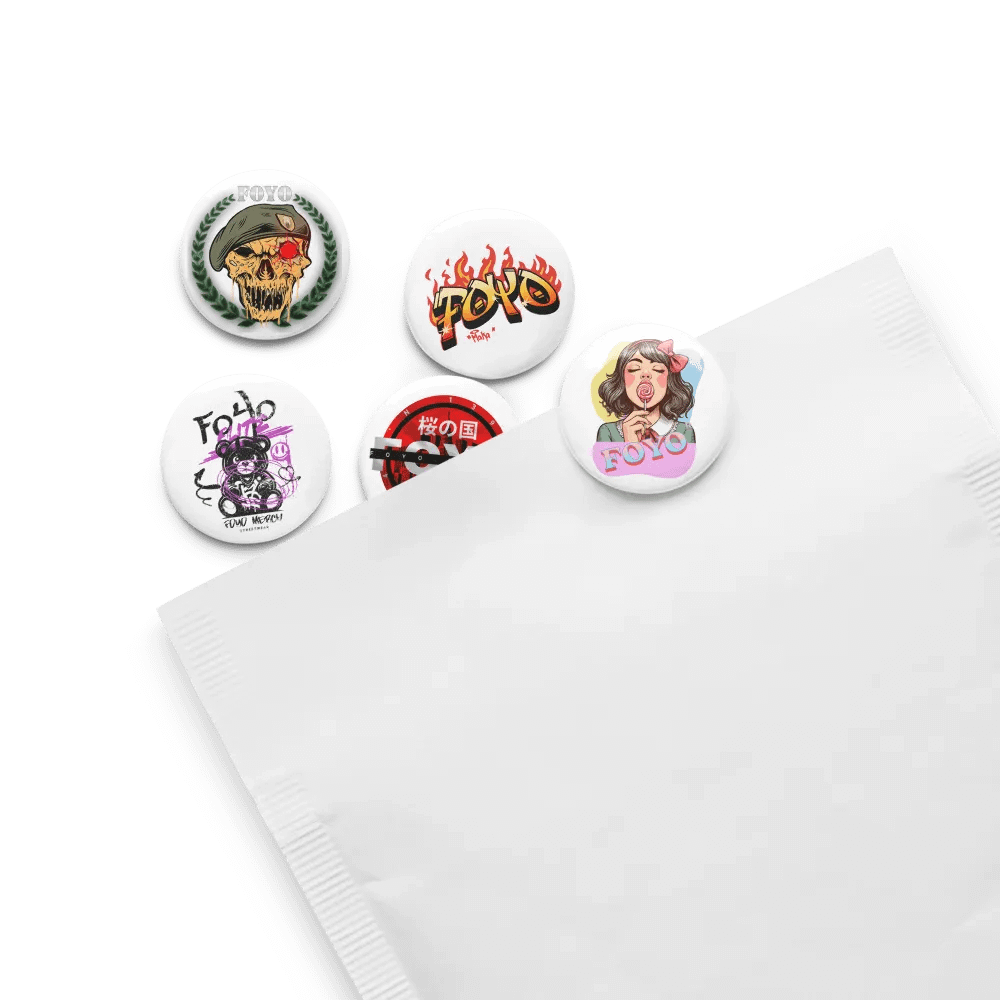 5 FOYO Old School Pins product image (13)